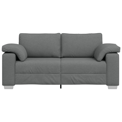 Sofa Dunkelgrau 180 x 80 x 82 cm Stoff