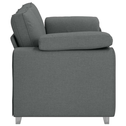 Sofa Dunkelgrau 180 x 80 x 82 cm Stoff