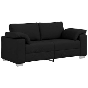 vidaXL Sofa Schwarz 180 x 80 x 82 cm Stoff