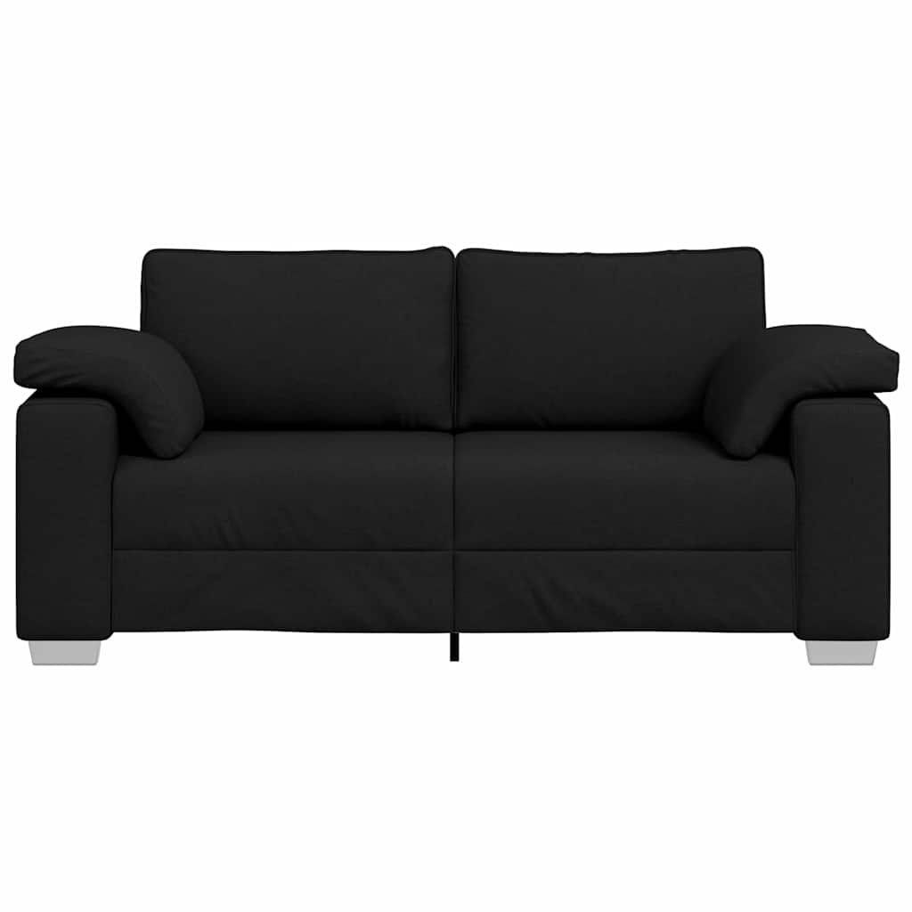 vidaXL Sofa Schwarz 180 x 80 x 82 cm Stoff