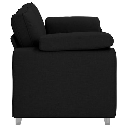 vidaXL Sofa Schwarz 180 x 80 x 82 cm Stoff