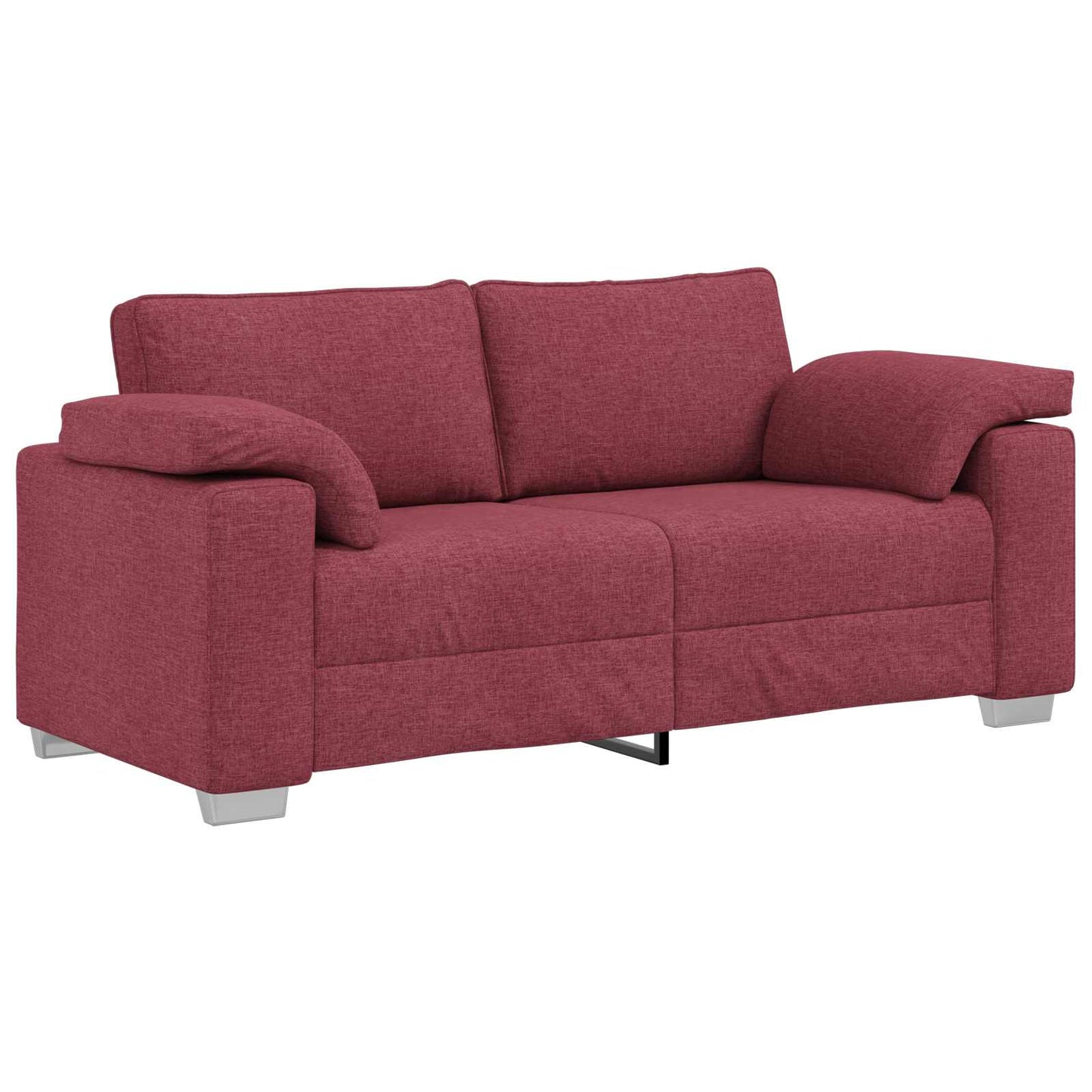 vidaXL Sofa Weinrot Gesamtabmessungen: 180 x 80 x 80 cm (B x T x H)