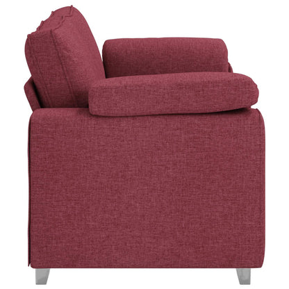 vidaXL Sofa Weinrot Gesamtabmessungen: 180 x 80 x 80 cm (B x T x H)