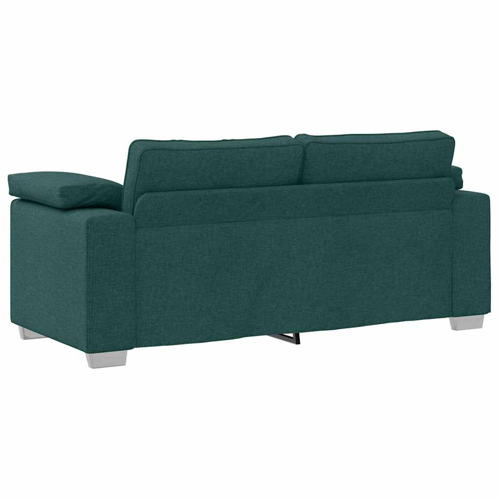 vidaXL Sofa Dunkelgrün 180 x 80 x 82 cm Stoff