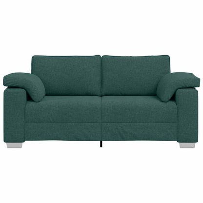 vidaXL Sofa Dunkelgrün 180 x 80 x 82 cm Stoff