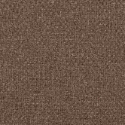 vidaXL Canapé marron 219 x 80 x 82 cm Tissu