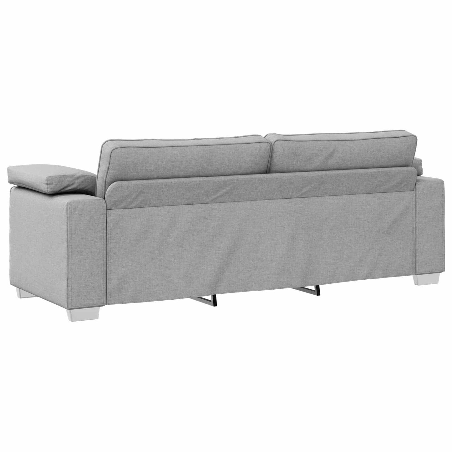 vidaXL Canapé Gris nuage 219 x 80 x 82 cm Tissu