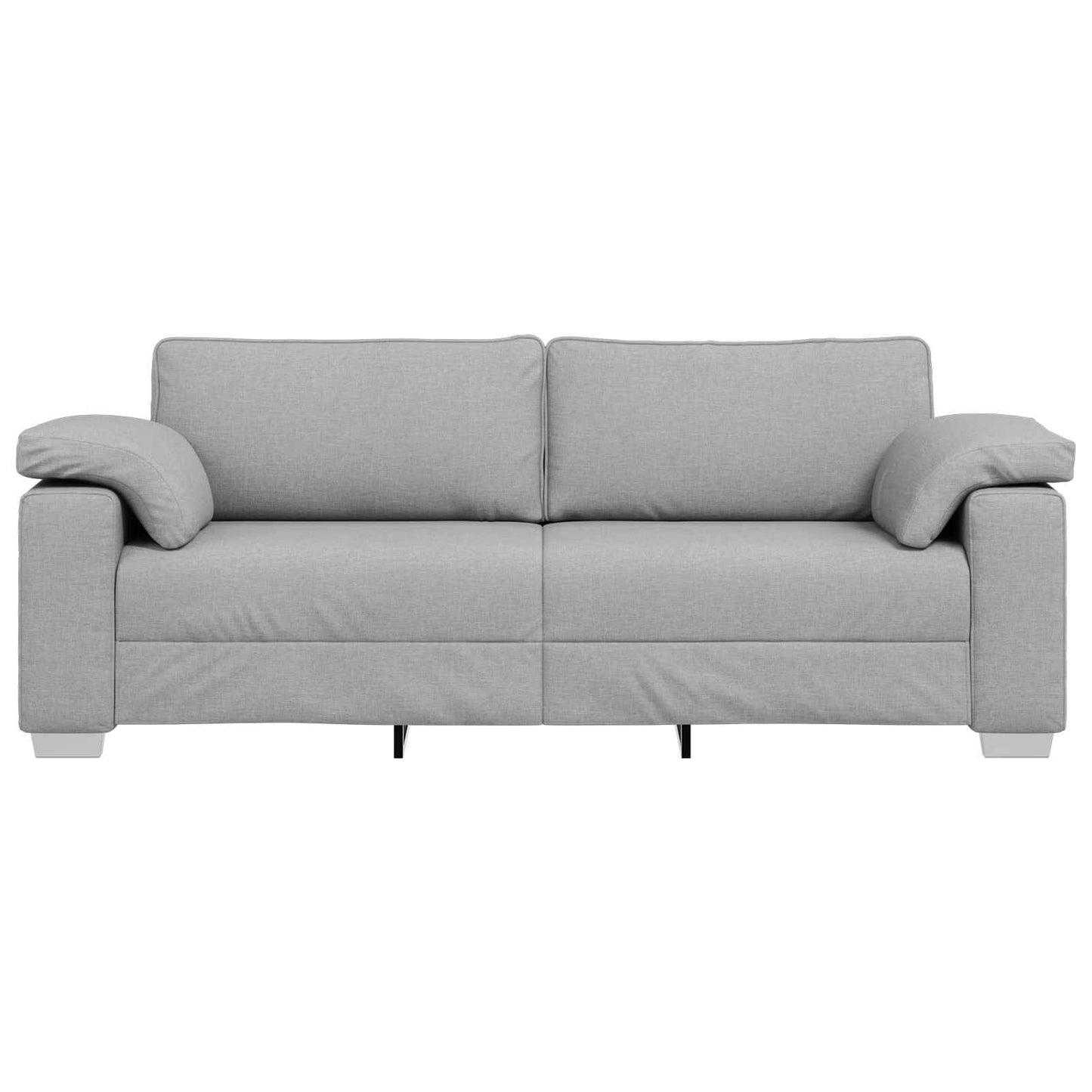 vidaXL Canapé Gris nuage 219 x 80 x 82 cm Tissu