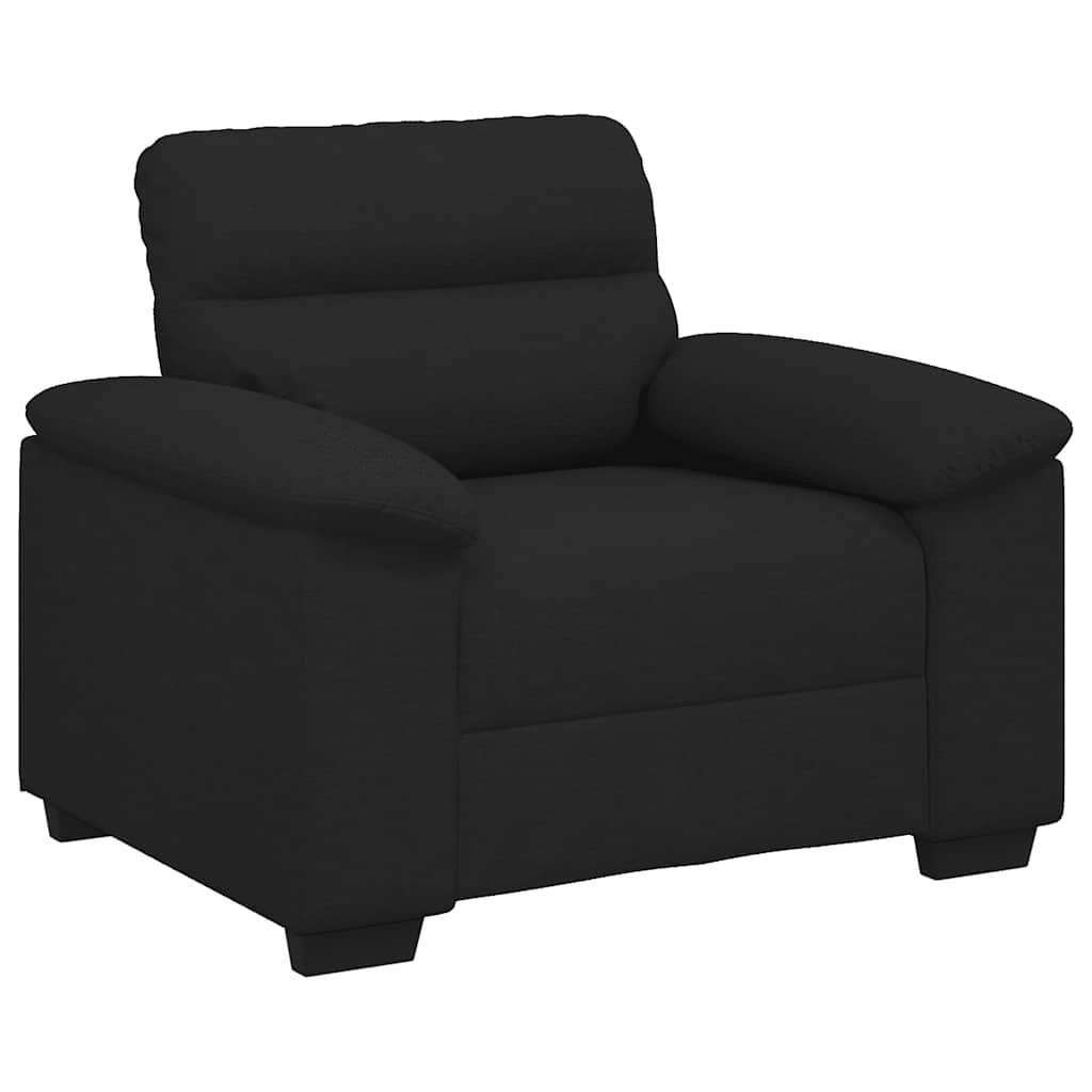 vidaXL Sessel Schwarz 100x81x84 cm Stoff
