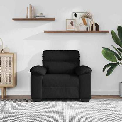 vidaXL Sessel Schwarz 100x81x84 cm Stoff