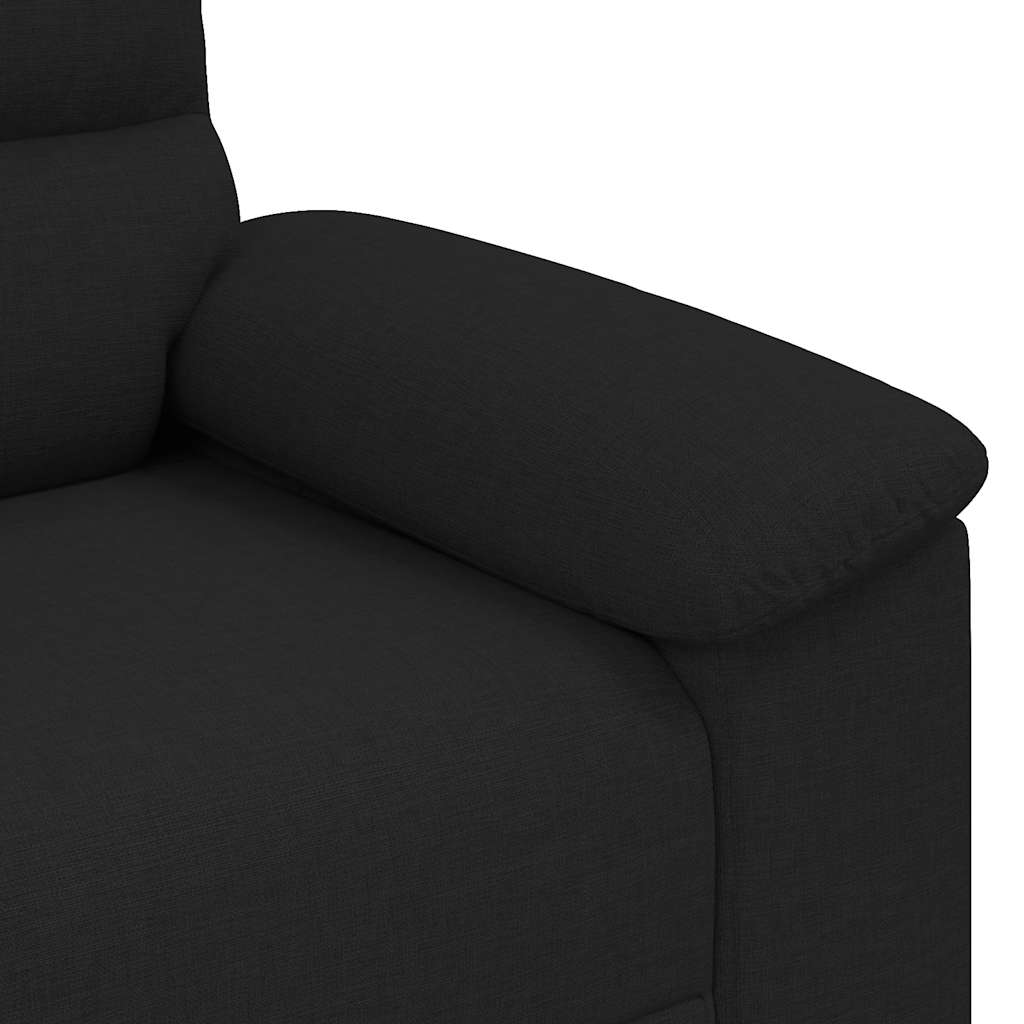 vidaXL Sessel Schwarz 100x81x84 cm Stoff