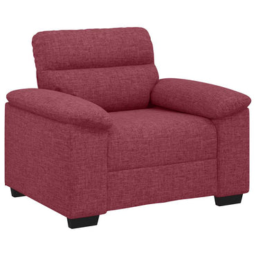 vidaXL Fauteuil Rouge bordeaux 100x81x84 cm Tissu