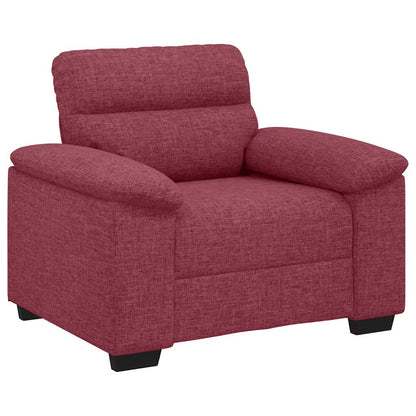 vidaXL Fauteuil Rouge bordeaux 100x81x84 cm Tissu
