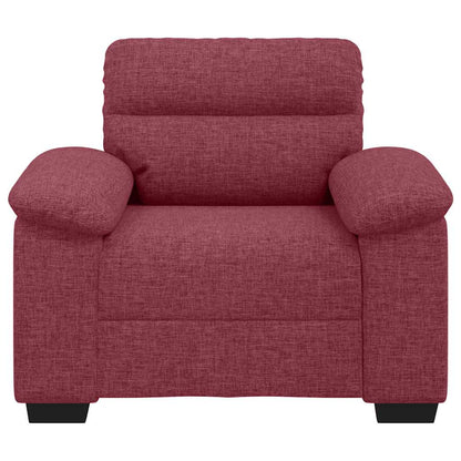 vidaXL Fauteuil Rouge bordeaux 100x81x84 cm Tissu