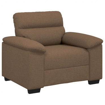 vidaXL Sessel Braun 100x81x84 cm Stoff