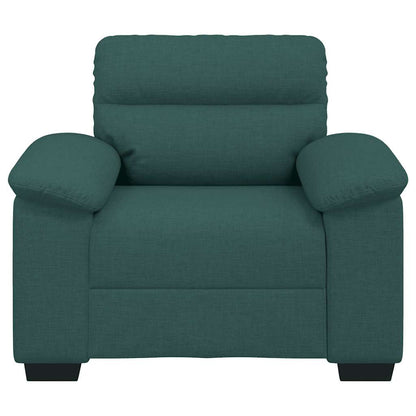 vidaXL Fauteuil vert foncé 100x81x84 cm Tissu