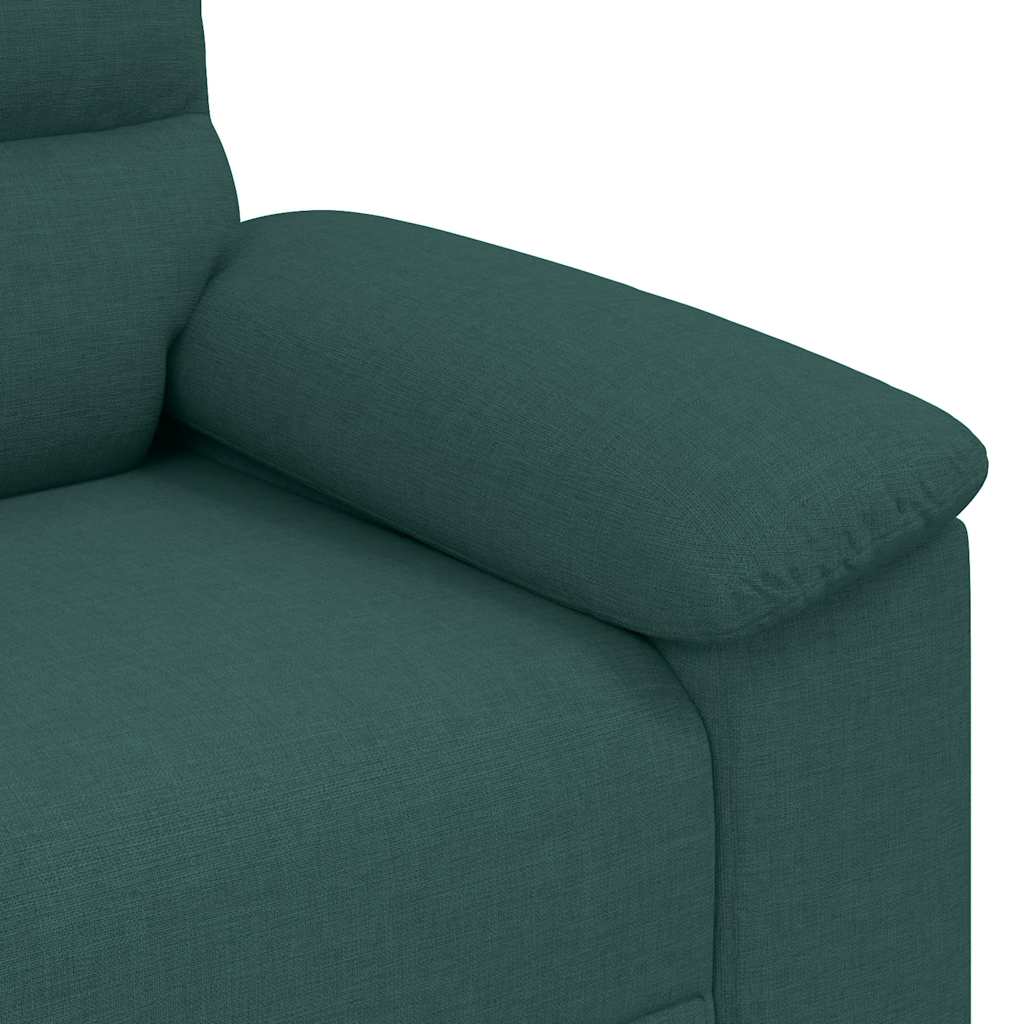 vidaXL Fauteuil vert foncé 100x81x84 cm Tissu