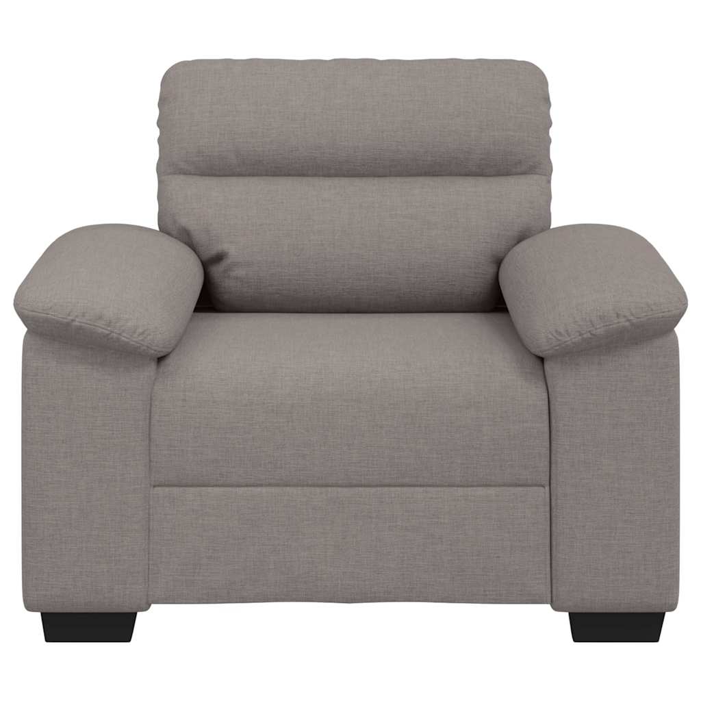 vidaXL Sessel Taupe 100x81x84 cm Stoff