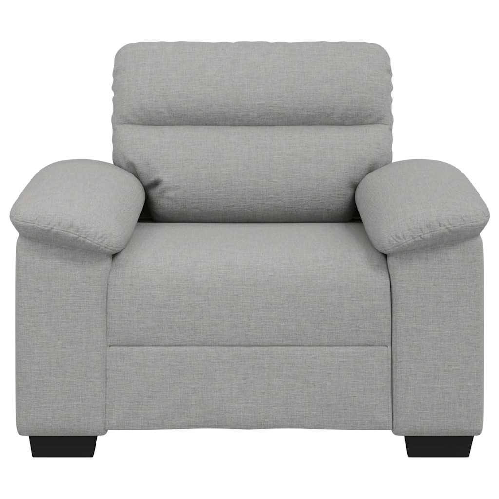 vidaXL Sessel Wolkengrau 100x81x84 cm Stoff