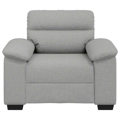 vidaXL Sessel Wolkengrau 100x81x84 cm Stoff