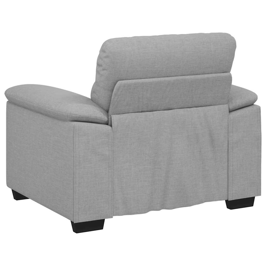 vidaXL Sessel Wolkengrau 100x81x84 cm Stoff