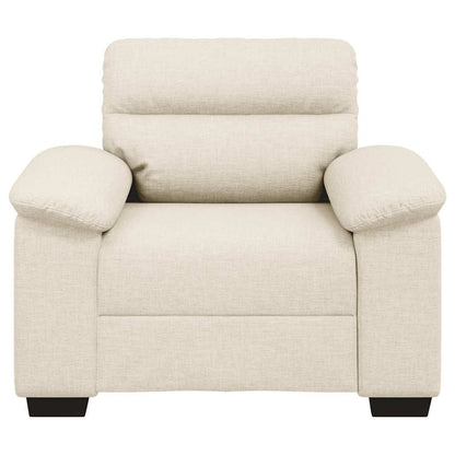 vidaXL Sessel 100x81x84 cm Leinen