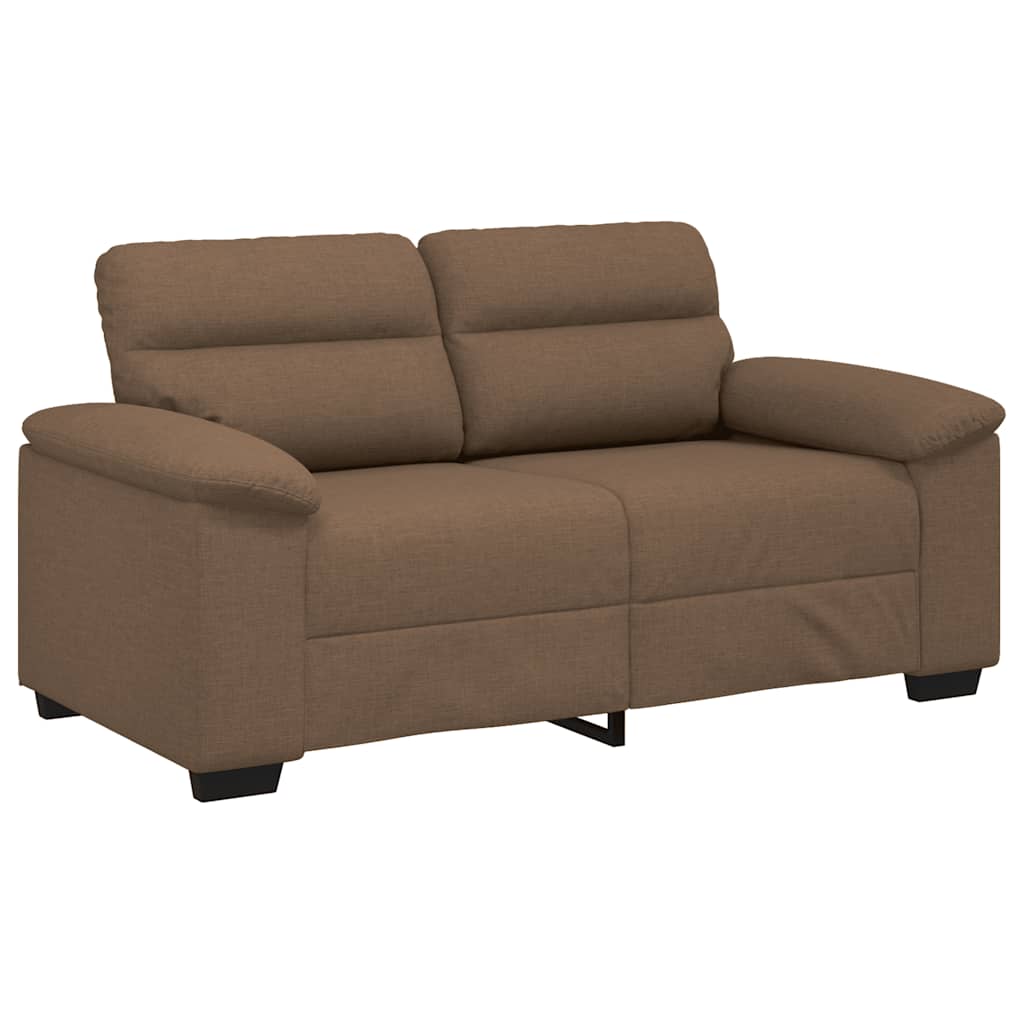 vidaXL Canapé 2 places marron 160x81x84 cm Tissu