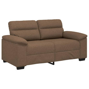 vidaXL Canapé 2 places marron 160x81x84 cm Tissu
