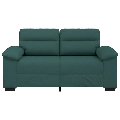 vidaXL 2-Sitzer-Sofa Dunkelgrün 160x81x84 cm Stoff