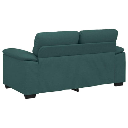 vidaXL 2-Sitzer-Sofa Dunkelgrün 160x81x84 cm Stoff