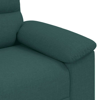 vidaXL 2-Sitzer-Sofa Dunkelgrün 160x81x84 cm Stoff