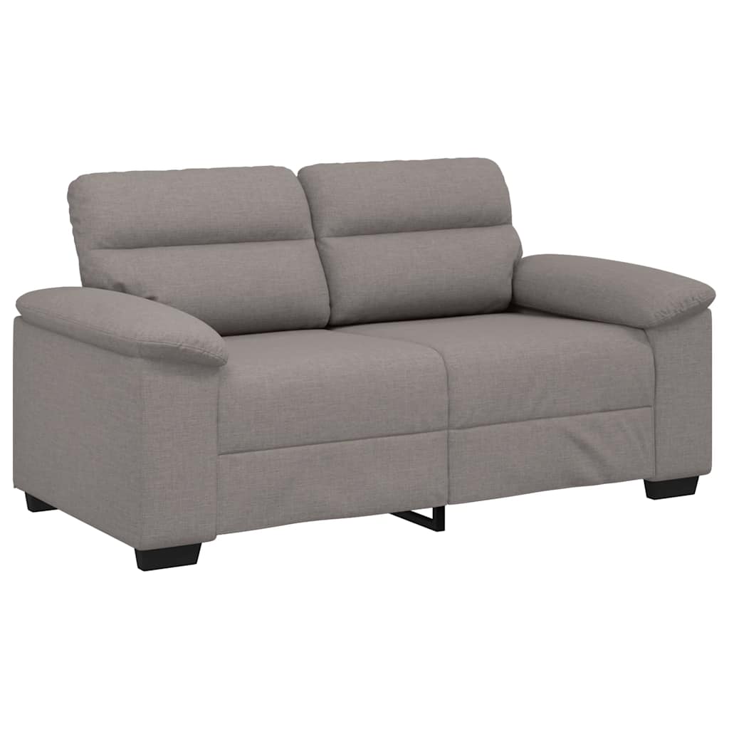 2-Sitzer-Sofa Taupe 160x81x84 cm Stoff