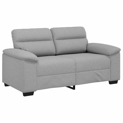 vidaXL 2-Sitzer-Sofa Wolkengrau 160x81x84 cm Stoff