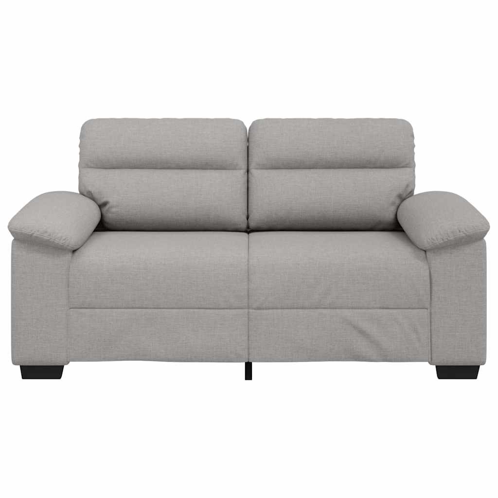 vidaXL 2-Sitzer-Sofa Wolkengrau 160x81x84 cm Stoff