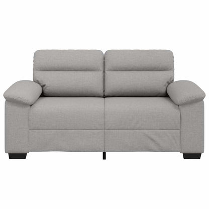 vidaXL 2-Sitzer-Sofa Wolkengrau 160x81x84 cm Stoff
