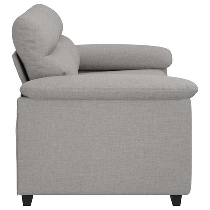 vidaXL 2-Sitzer-Sofa Wolkengrau 160x81x84 cm Stoff