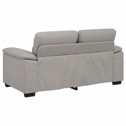 vidaXL 2-Sitzer-Sofa Wolkengrau 160x81x84 cm Stoff