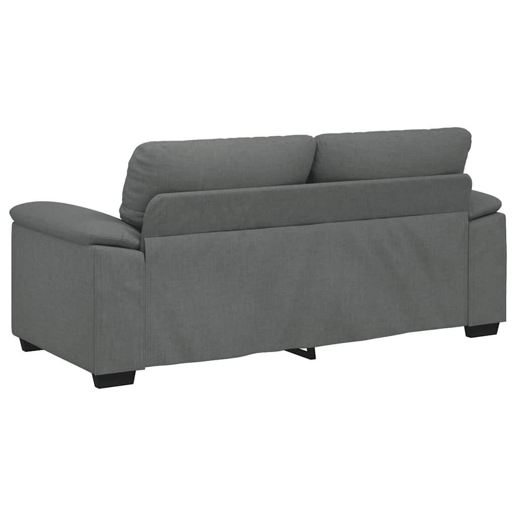 2-Sitzer-Sofa Dunkelgrau 180x81x84 cm Stoff