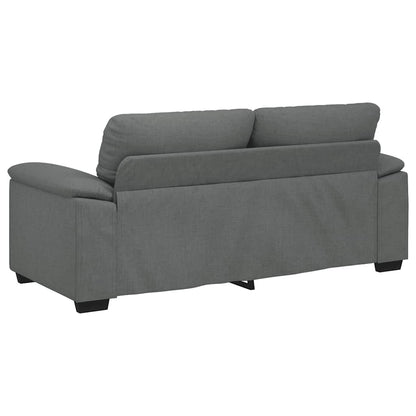 2-Sitzer-Sofa Dunkelgrau 180x81x84 cm Stoff