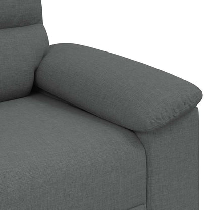 2-Sitzer-Sofa Dunkelgrau 180x81x84 cm Stoff