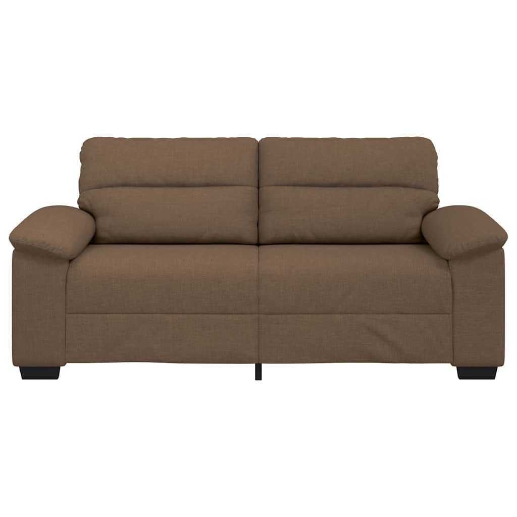vidaXL 2-Sitzer-Sofa Braun 180x81x84 cm Stoff