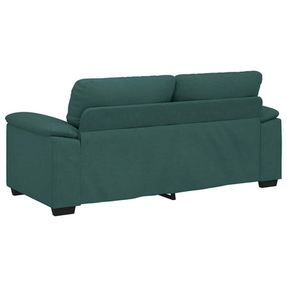 vidaXL 2-Sitzer-Sofa Dunkelgrün 180x81x84 cm Stoff