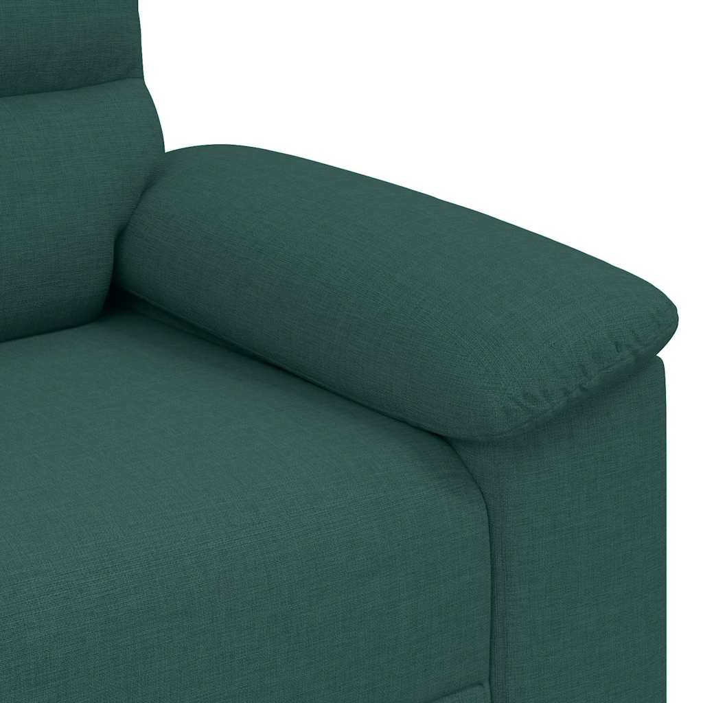vidaXL 2-Sitzer-Sofa Dunkelgrün 180x81x84 cm Stoff