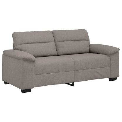 2-Sitzer-Sofa Taupe 180x81x84 cm Stoff