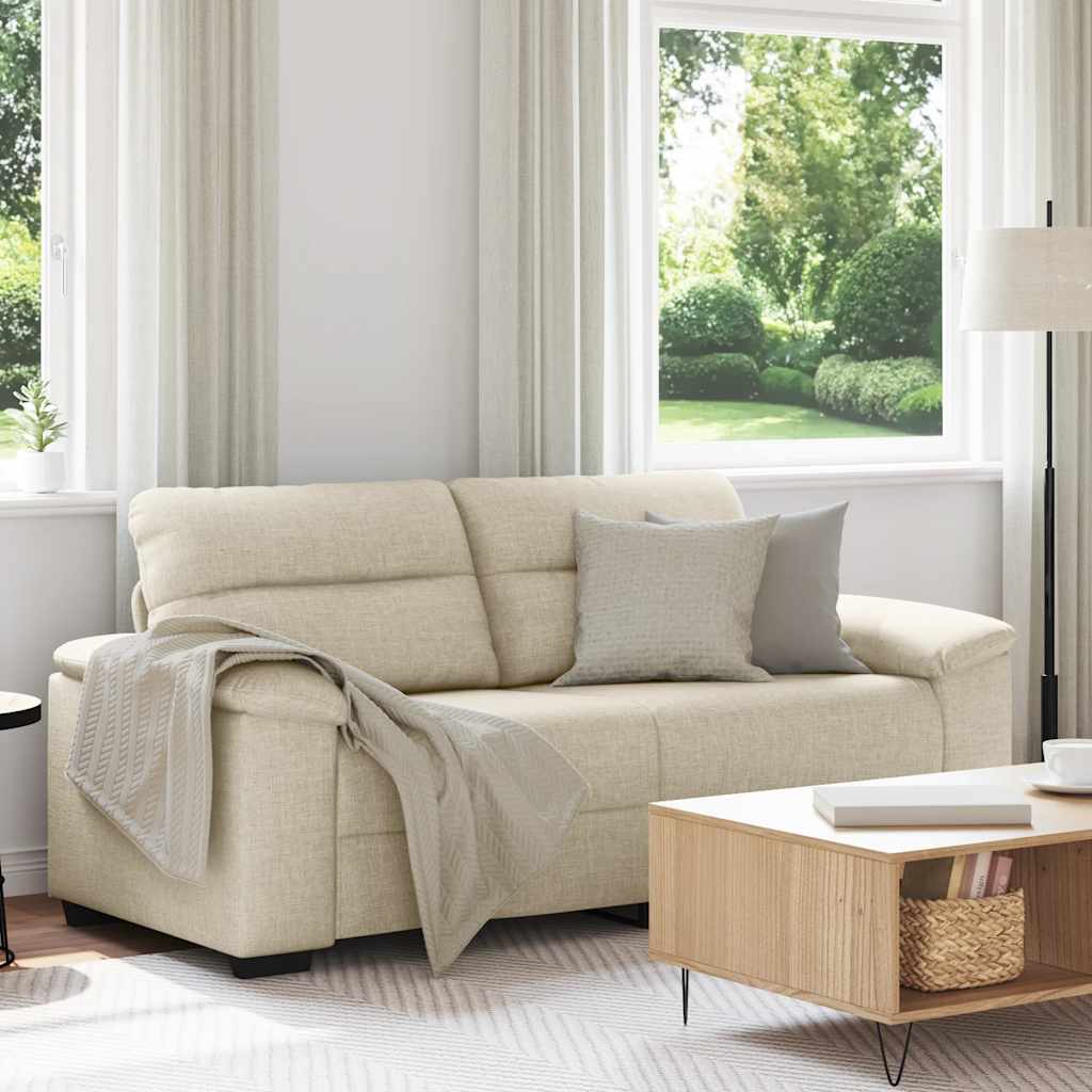 vidaXL 2-Sitzer-Sofa 180x81x84 cm Leinen