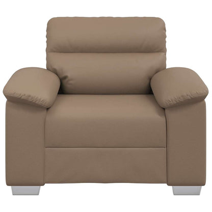 vidaXL Fauteuil Cappuccino 100x81x84 cm Similicuir