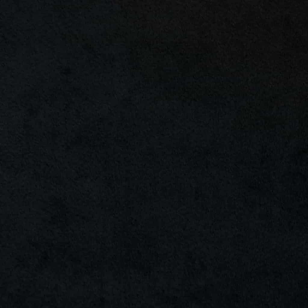 Verdunkelungsvorhänge 2 pcs Schwarz 140 x 245 cm Samt