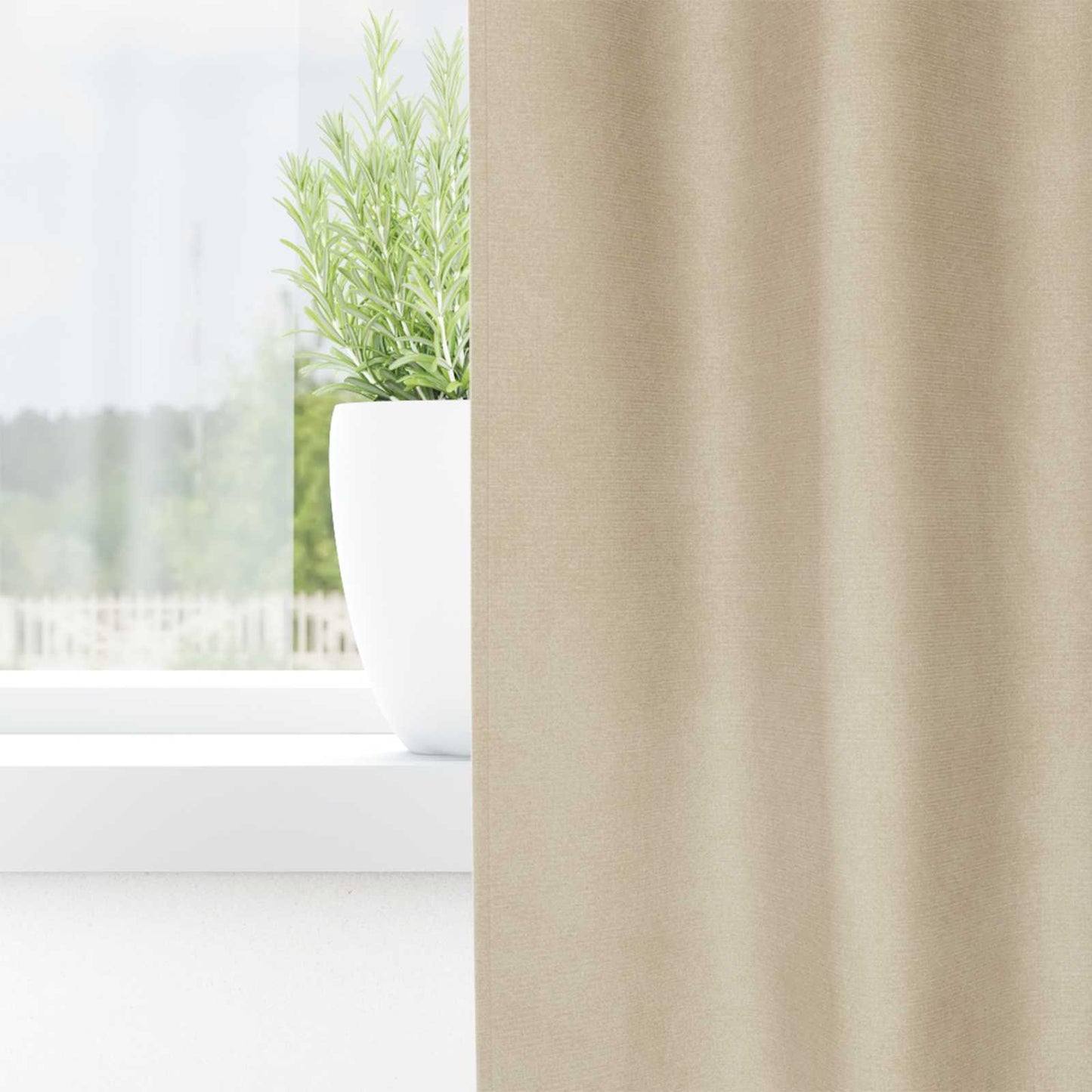 vidaXL Verdunkelungsvorhänge 2 pcs Creme 140 x 140 cm Samt