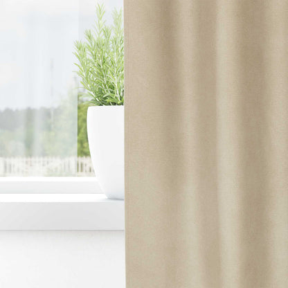 vidaXL Verdunkelungsvorhänge 2 pcs Creme 140 x 260 cm Samt