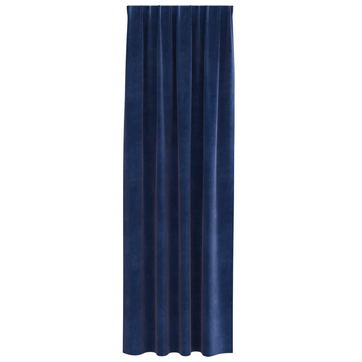 Verdunkelungsvorhänge 2 pcs Dunkelblau 140 x 225 cm Samt